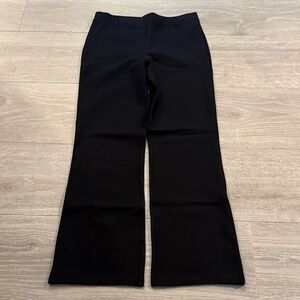 Quince Elegant Black Bootcut Pant Medium